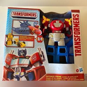 TRANSFORMERS : OPTIMUS PRIME JUMBO JET WING RAGER TOY